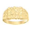 14K Gold Nugget Ring