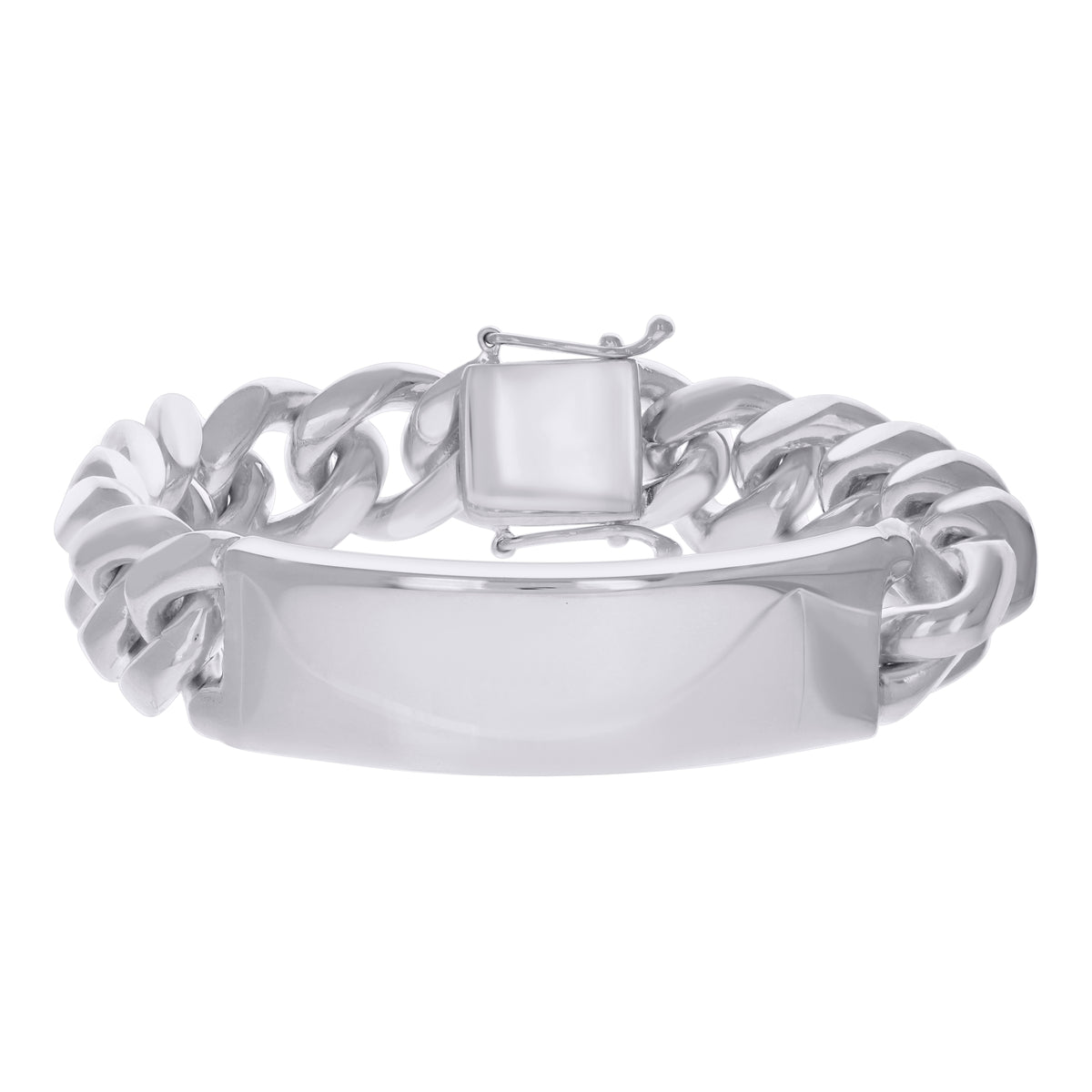 925 Sterling Silver Mens ID Bracelet