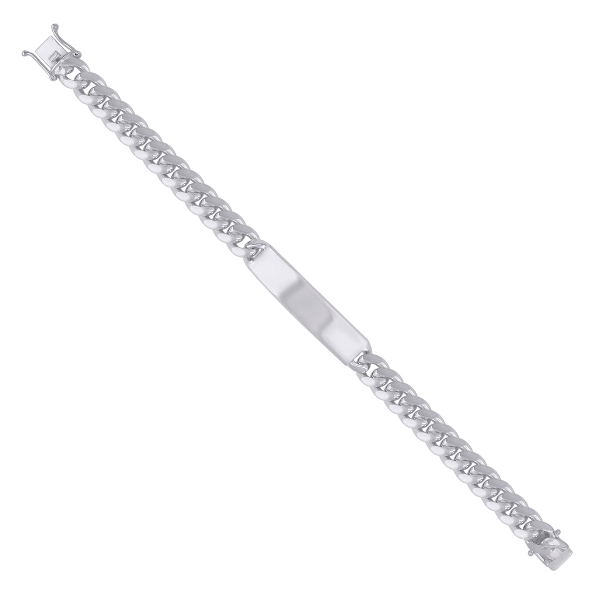 925 Sterling Silver Mens ID Bracelet