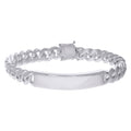 925 Sterling Silver Mens ID Bracelet