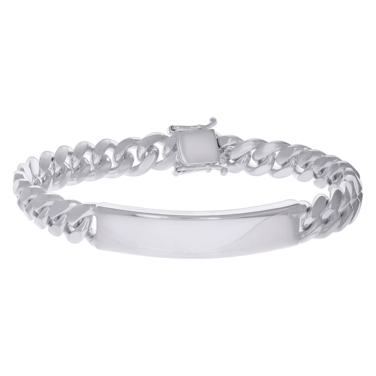 925 Sterling Silver Mens ID Bracelet