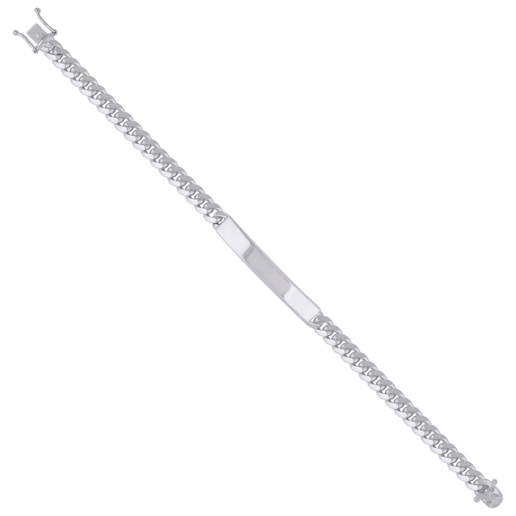 925 Sterling Silver Mens ID Bracelet
