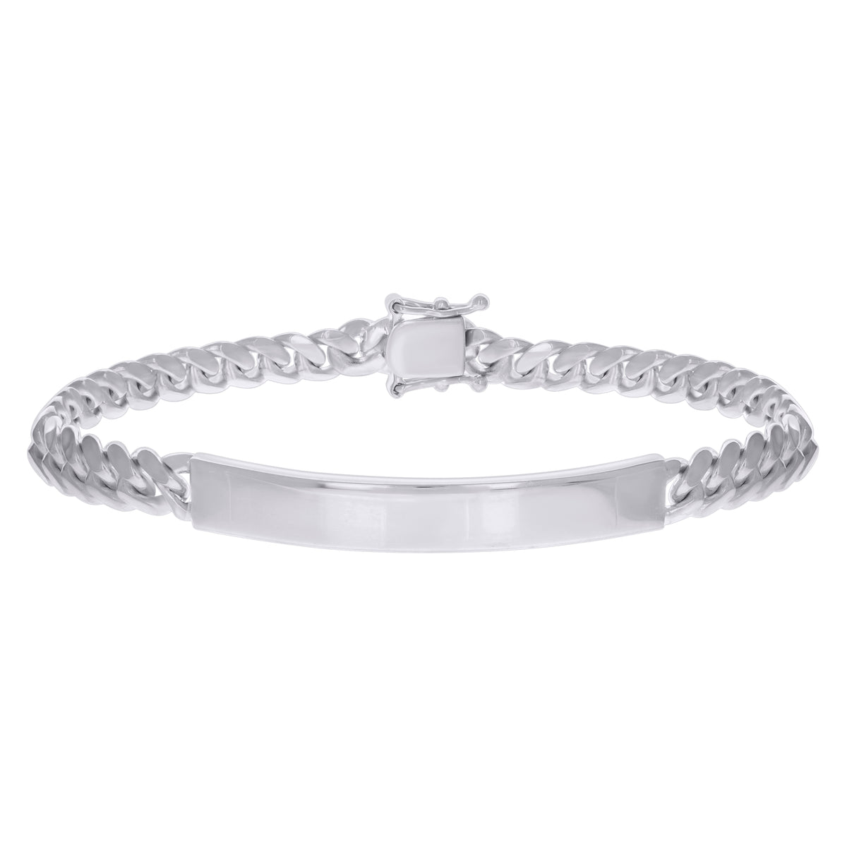 925 Sterling Silver Mens ID Bracelet