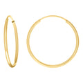 14K Gold Hoop Earring