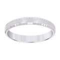 14K White Gold Band Ring 4mm-8