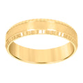 14K Gold Band Ring 6mm-10