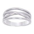 925 Sterling Silver Womens Fashion Ring Size 6