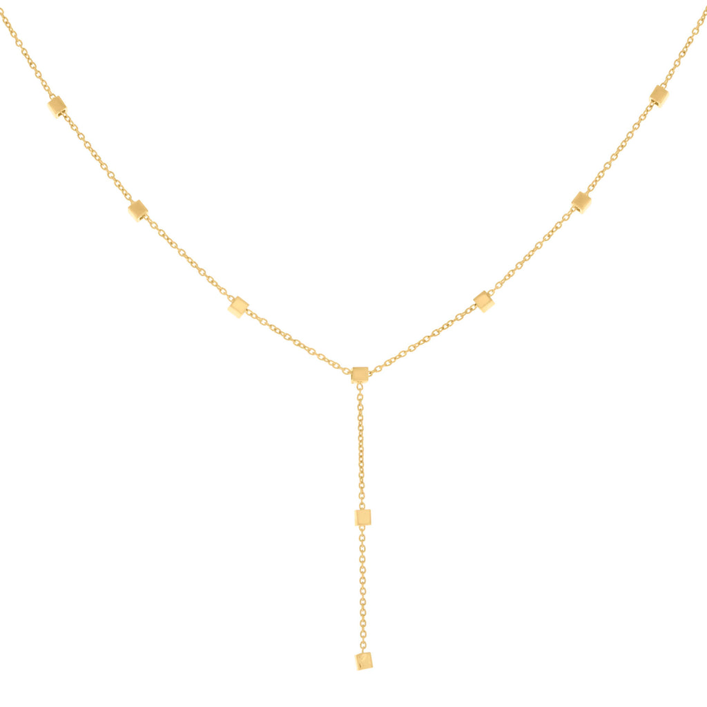 925 Sterling Silver Yellow-tone Womens Fashion Necklace