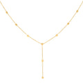 925 Sterling Silver Yellow-tone Womens Fashion Necklace