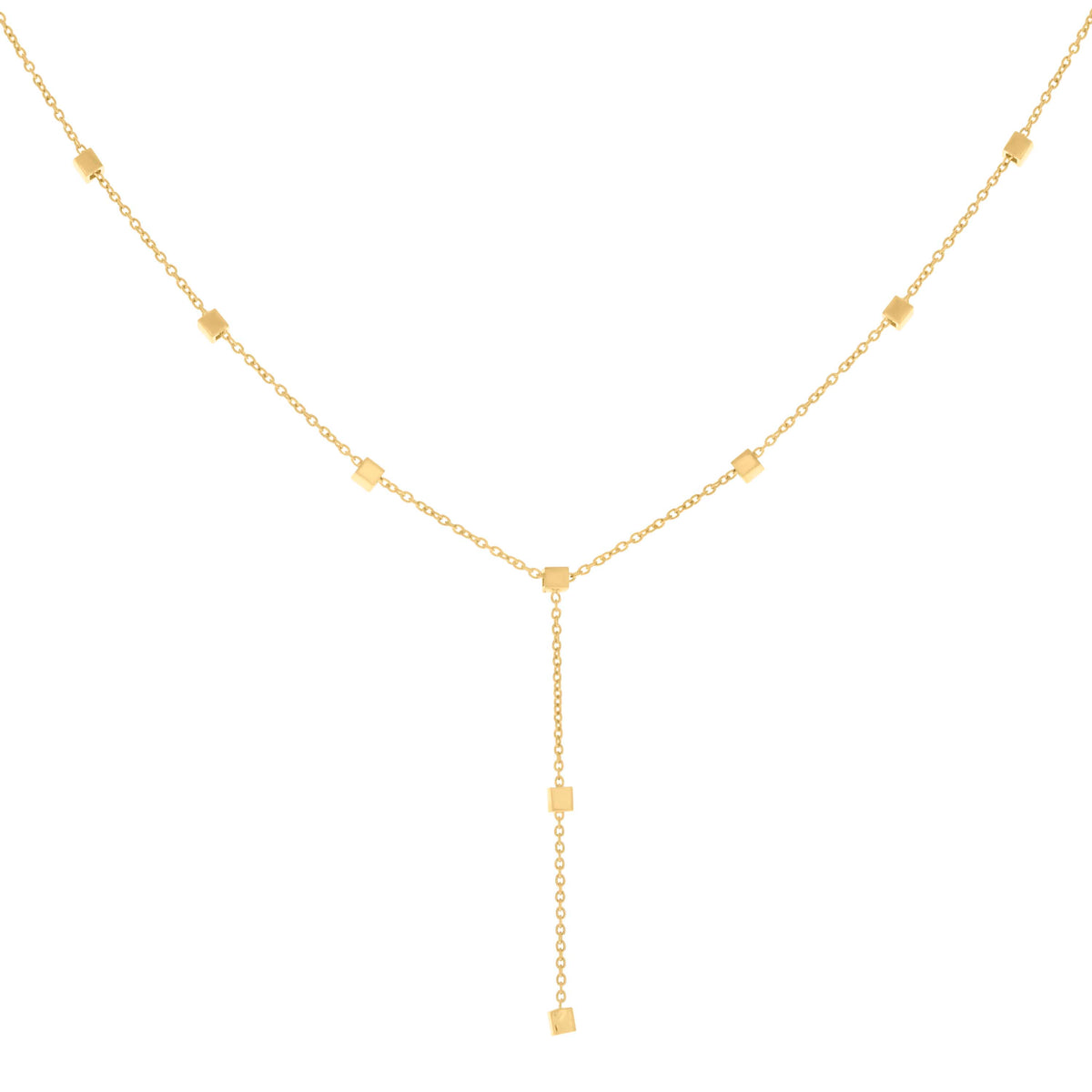 925 Sterling Silver Yellow-tone Womens Fashion Necklace