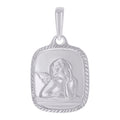 925 Sterling Silver Unisex Angel Religious Charm Pendant