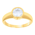 10K Yellow Gold Baby Cubic-Zirconia Fashion Ring