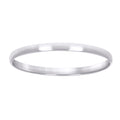 925 Sterling Silver Womens Comfort Fit Wedding Band 2mm Ring Size 6