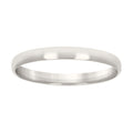 925 Sterling Silver Unisex Flat 3mm Comfort Fit Wedding Band Ring Size 5