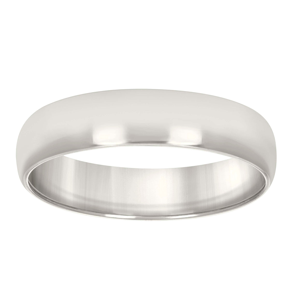925 Sterling Silver Mens Comfort Fit Wedding Band 6mm Ring Size 12