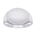 925 Sterling Silver Unisex Signet Ring Size 8