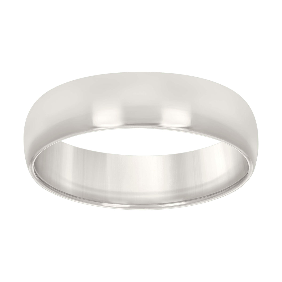 925 Sterling Silver Mens Comfort Fit Wedding Band 7mm Ring Size 7