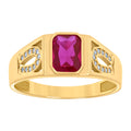 14K Gold Cubic Zirconia Ring