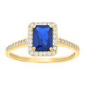 14K Gold Cubic Zirconia Ring