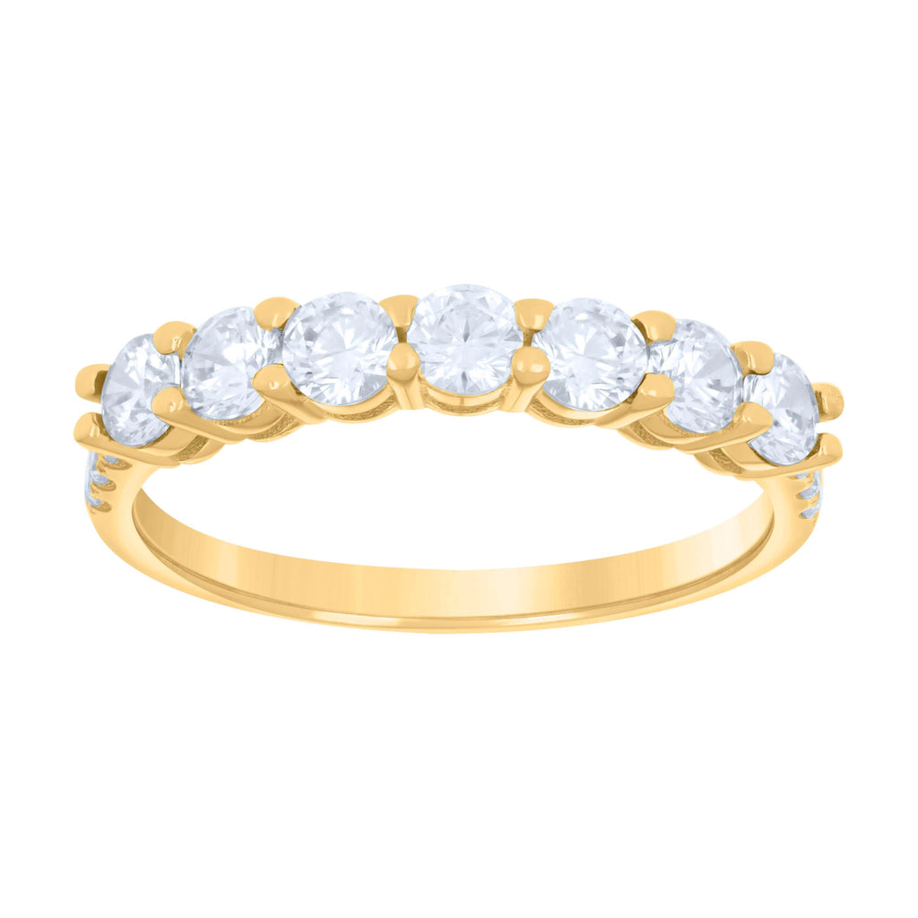 14K Gold Cubic Zirconia Ring