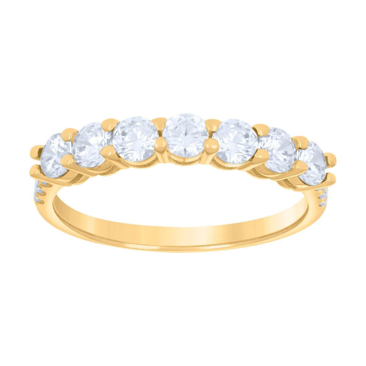 14K Gold Cubic Zirconia Ring