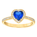 14K Gold Cubic Zirconia Ring