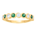 14K Gold Cubic Zirconia Ring