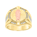 14K Gold Cubic Zirconia Ring