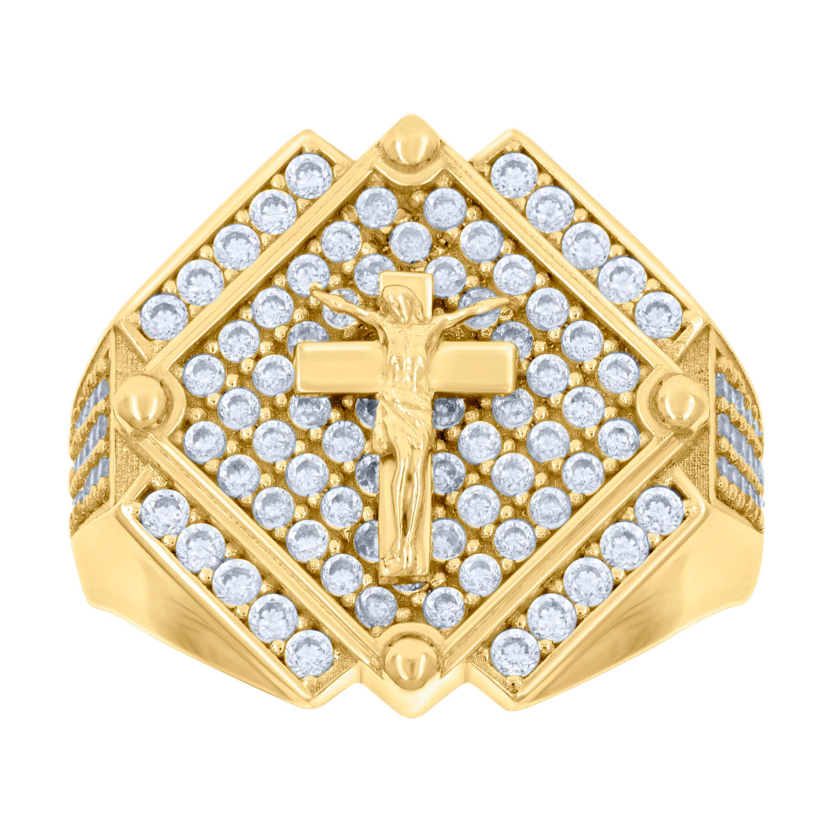 14K Gold Cubic Zirconia Ring