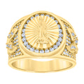 14K Gold Cubic Zirconia Ring