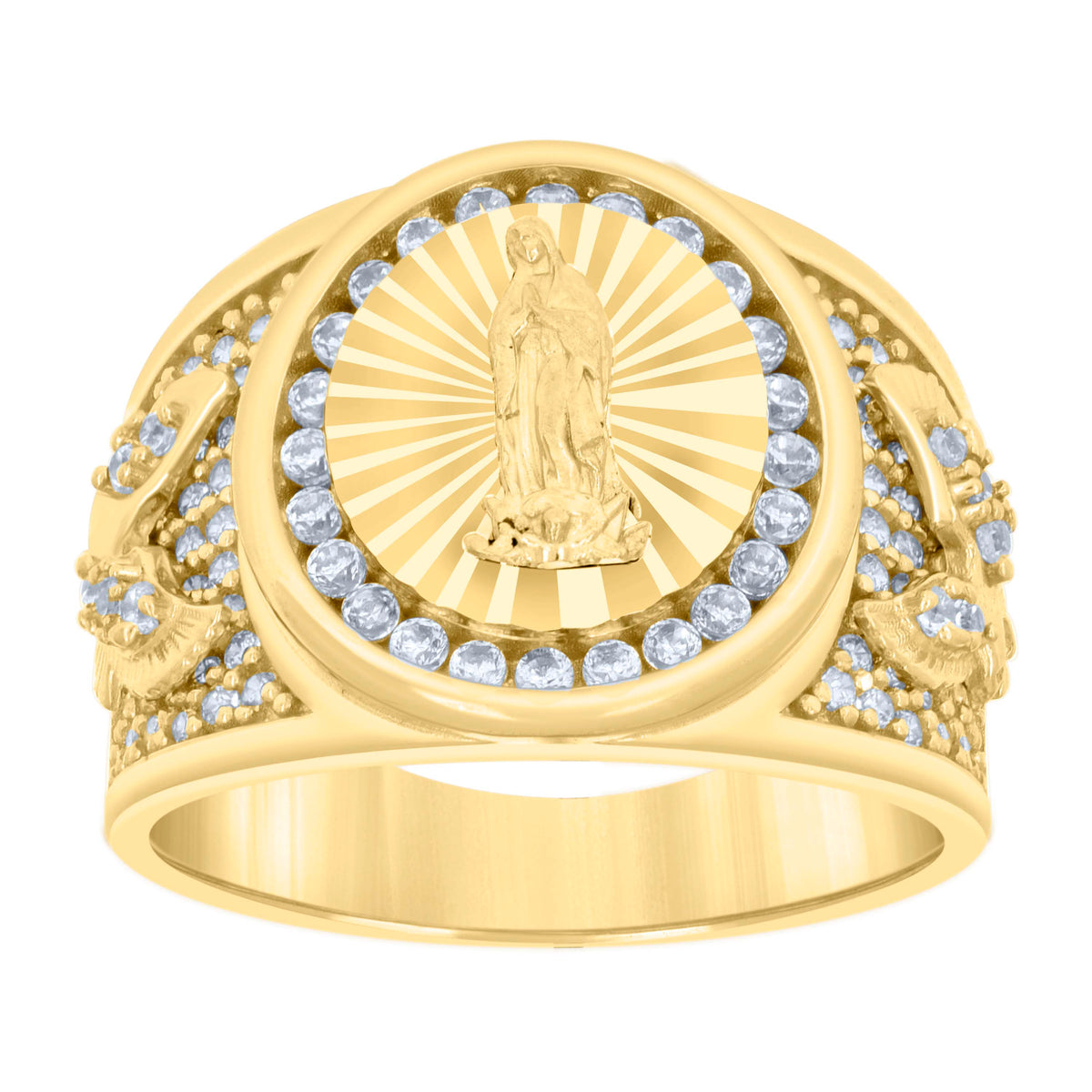 14K Gold Cubic Zirconia Ring