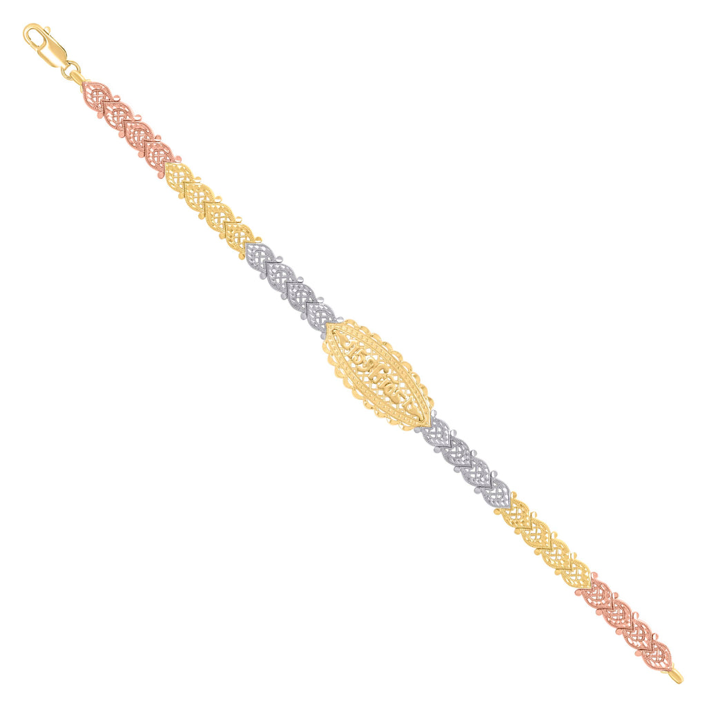 14K Gold Cubic Zirconia Bracelet