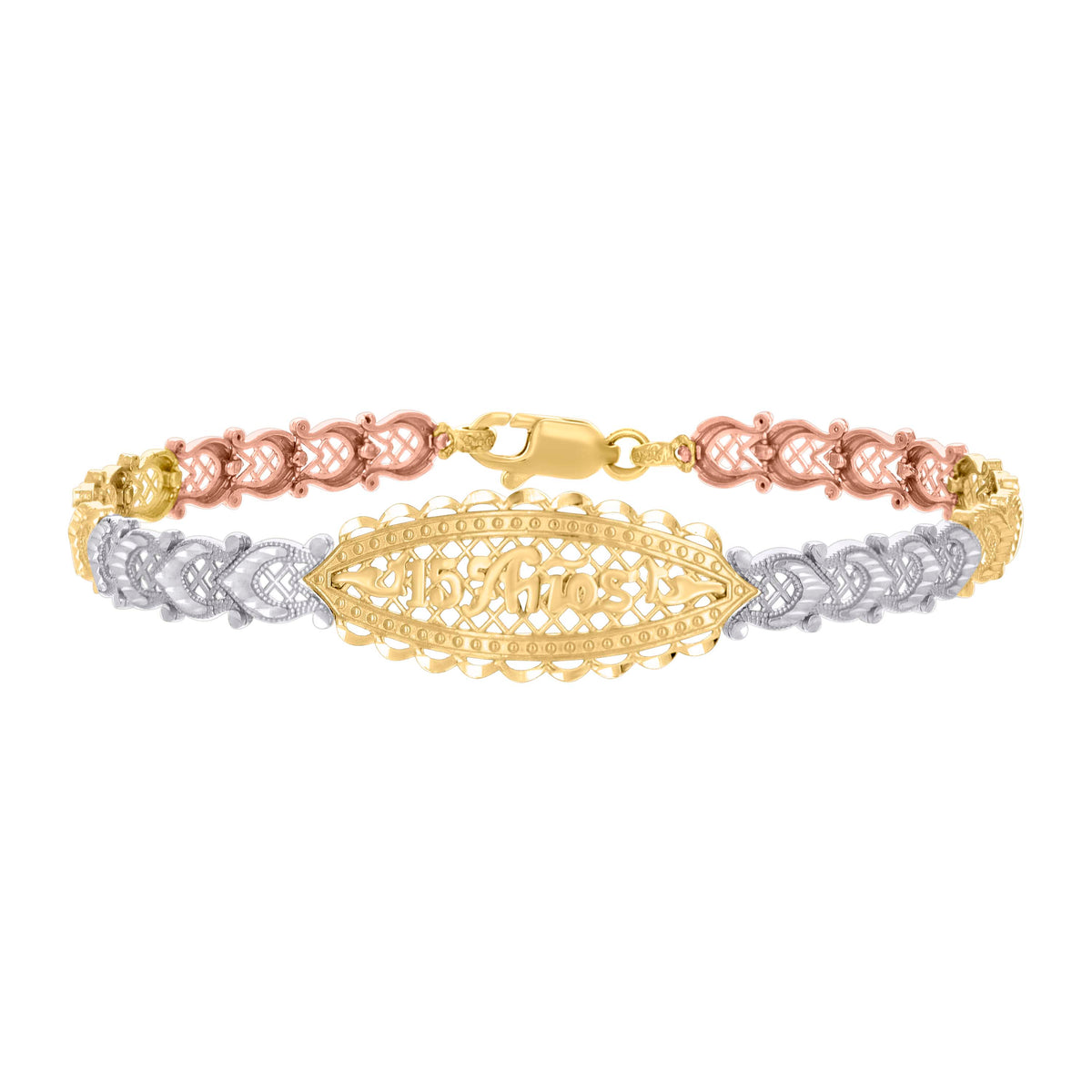 14K Gold Cubic Zirconia Bracelet