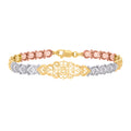 14K Gold Cubic Zirconia Bracelet