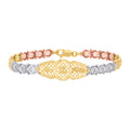 14K Gold Cubic Zirconia Bracelet