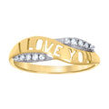 14K Gold Cubic Zirconia Ring