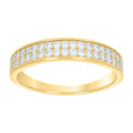 14K Gold Cubic Zirconia Ring