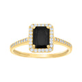 14K Gold Cubic Zirconia Ring