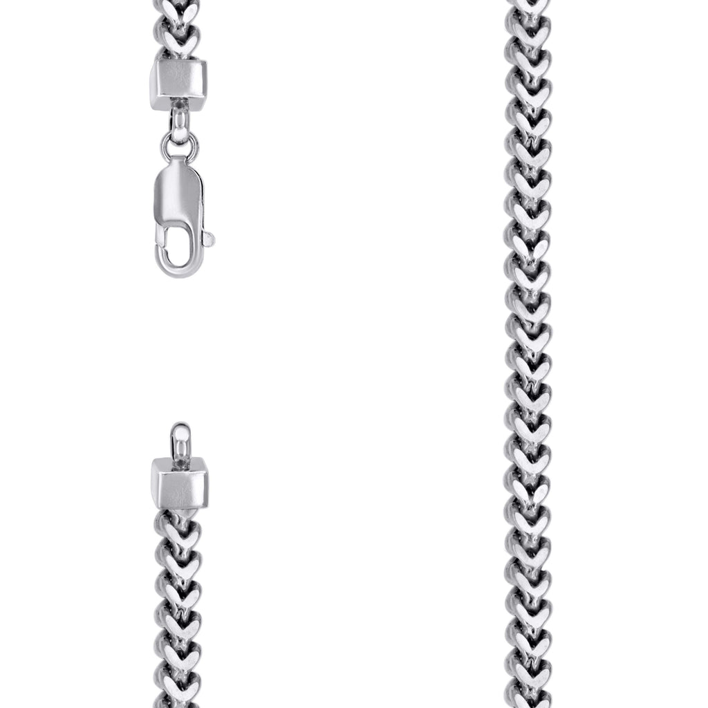 925 Silver Hollow Franco Chain 5.4mm-26
