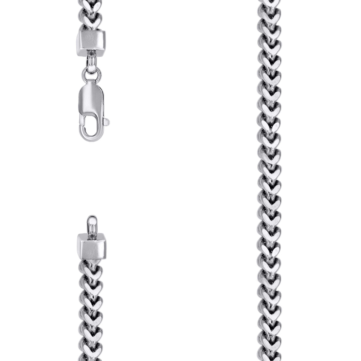 925 Silver Hollow Franco Chain 5.4mm-26