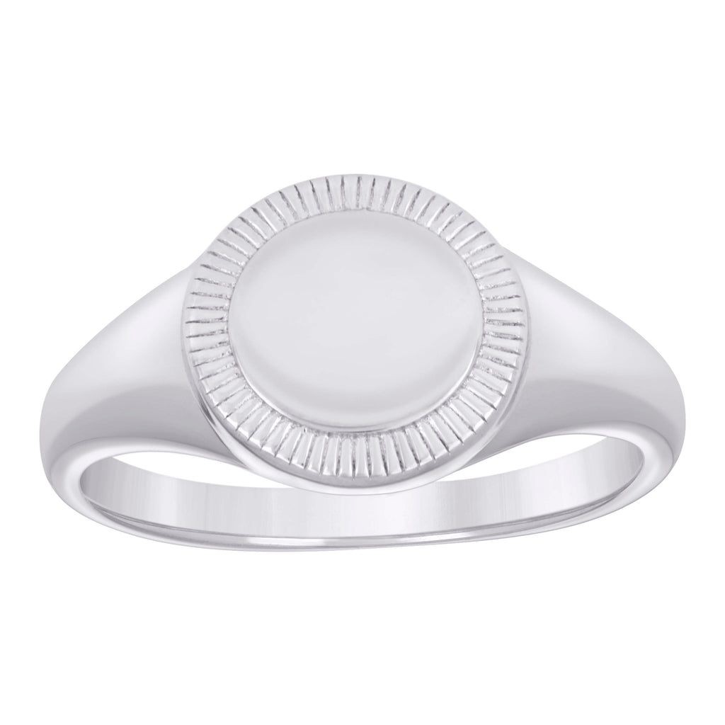 925 Sterling Silver Mens Signet Ring