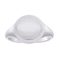 925 Sterling Silver Mens Signet Ring