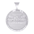 925 Sterling Silver Mens Last Supper Religious Charm Pendant