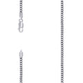 925 Silver Hollow Franco Chain 2.5mm-8