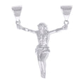 925 Sterling Silver Mens Jesus Religious Charm Pendant