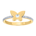14K Gold Cubic Zirconia Ring