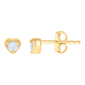 14K Gold Cubic Zirconia Earring