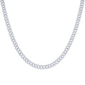 925 Sterling Silver Moissanite Miami Cuban Chain 6mm