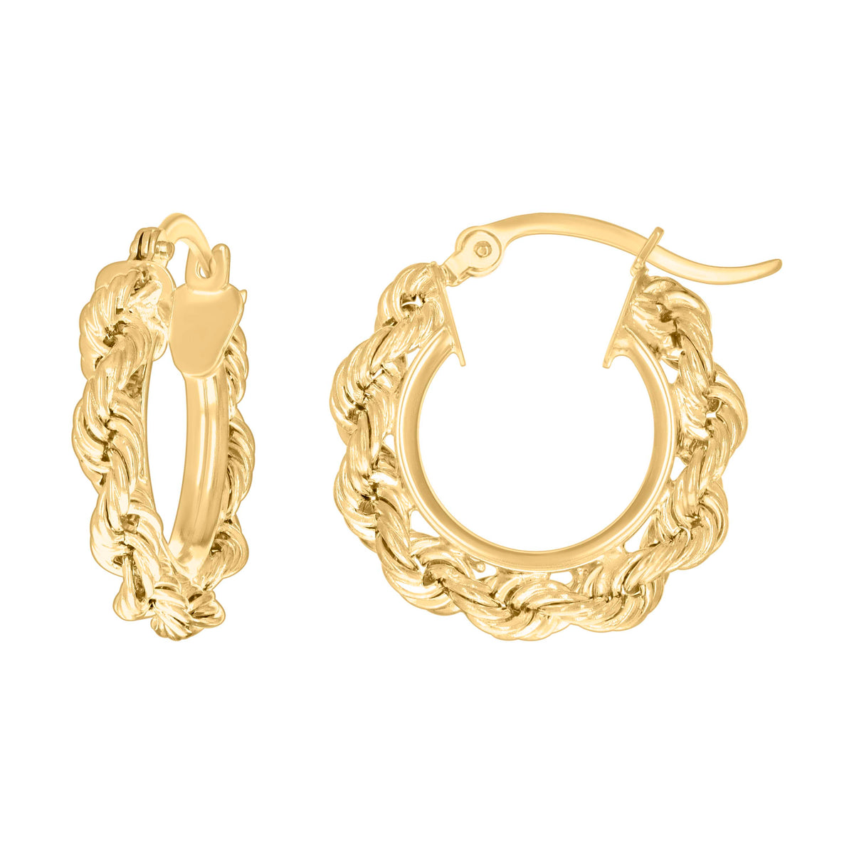 14K Gold Fancy Earrings 3mm-19
