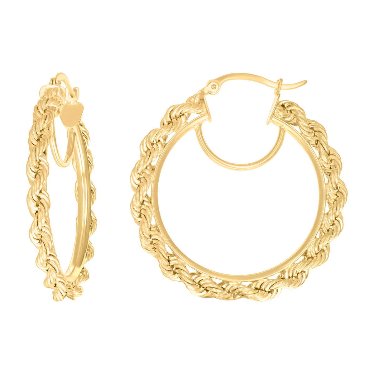 14K Gold Fancy Earrings 3mm-31